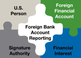 The Foreign Bank Account Report (FBAR) can be submitted with the advice of a tax law attorney.